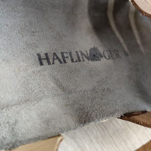 Haflinger Sandals Mens Brown Leather Peter Gladiator Fisherman Strappy Size 11 - Picture 13 of 14